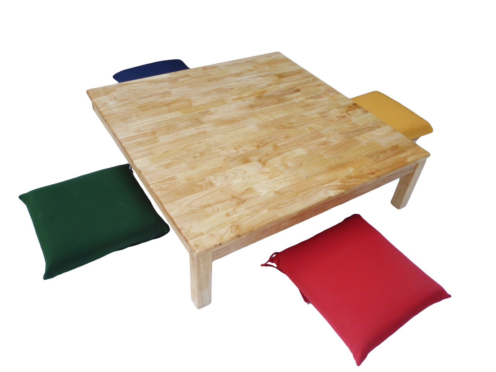 018355.1_3 Square Low table and 4 cushions - Image 1