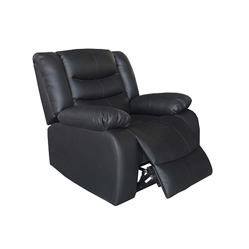 02-500x500_26 Fantasy Recliner Pu Leather 1R Black - Image 1