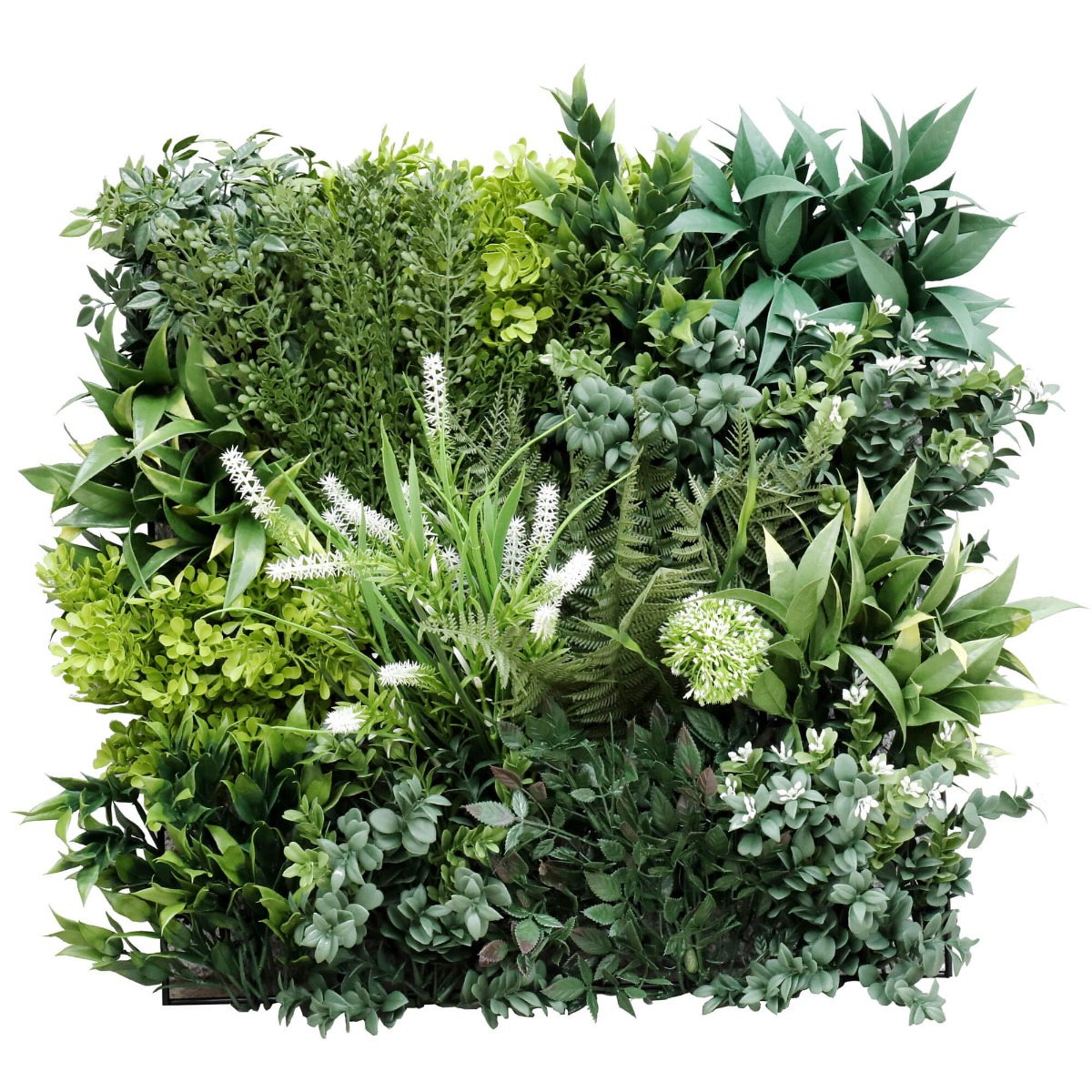 1014119_4__1_3 Flowering Bespoke Vertical Garden / Green Wall UV Resistant SAMPLE 45cm x 45cm - Image 1