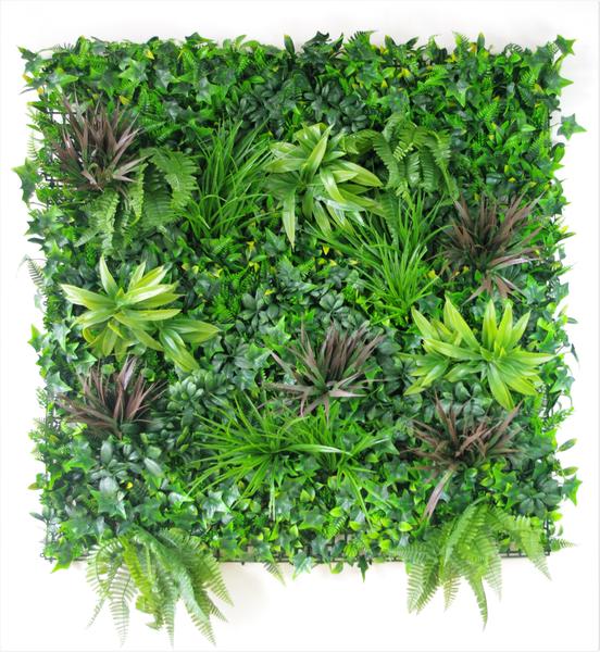 1019047_-1_3 Coastal Greenery Vertical Garden / Green Wall UV Resistant 100cm x 100cm - Image 1