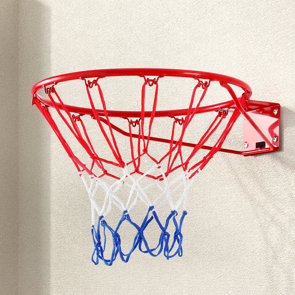 BAS-HOOP-D45R-RD-186497-06 Everfit Basketball Ring Hoop Rim Goal Net 45CM - Image 1