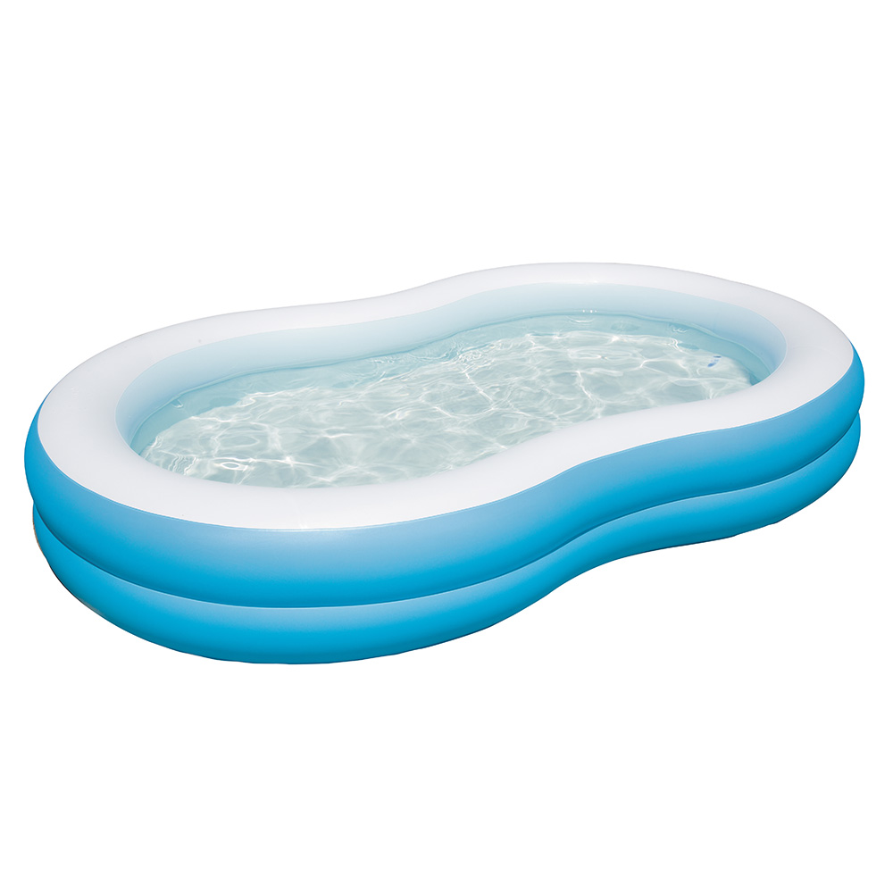 BW-POOL-KID-54117-00 Bestway Kids Pool 262x157x46cm Inflatable Above Ground Swimming Pools 544L - Image 1