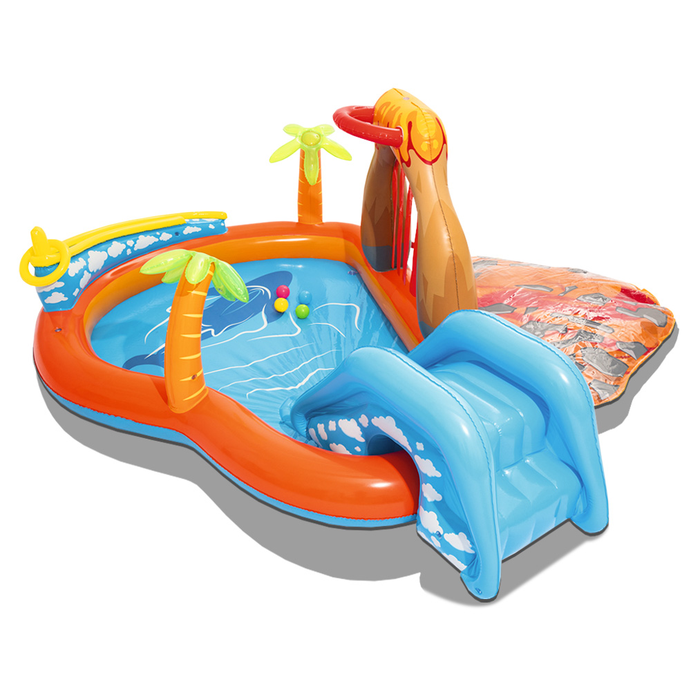 BW-POOL-PLAY-53069-00 Bestway Kids Pool 265x265x104cm Inflatable Above Ground Swimming Play Pools 208L - Image 1