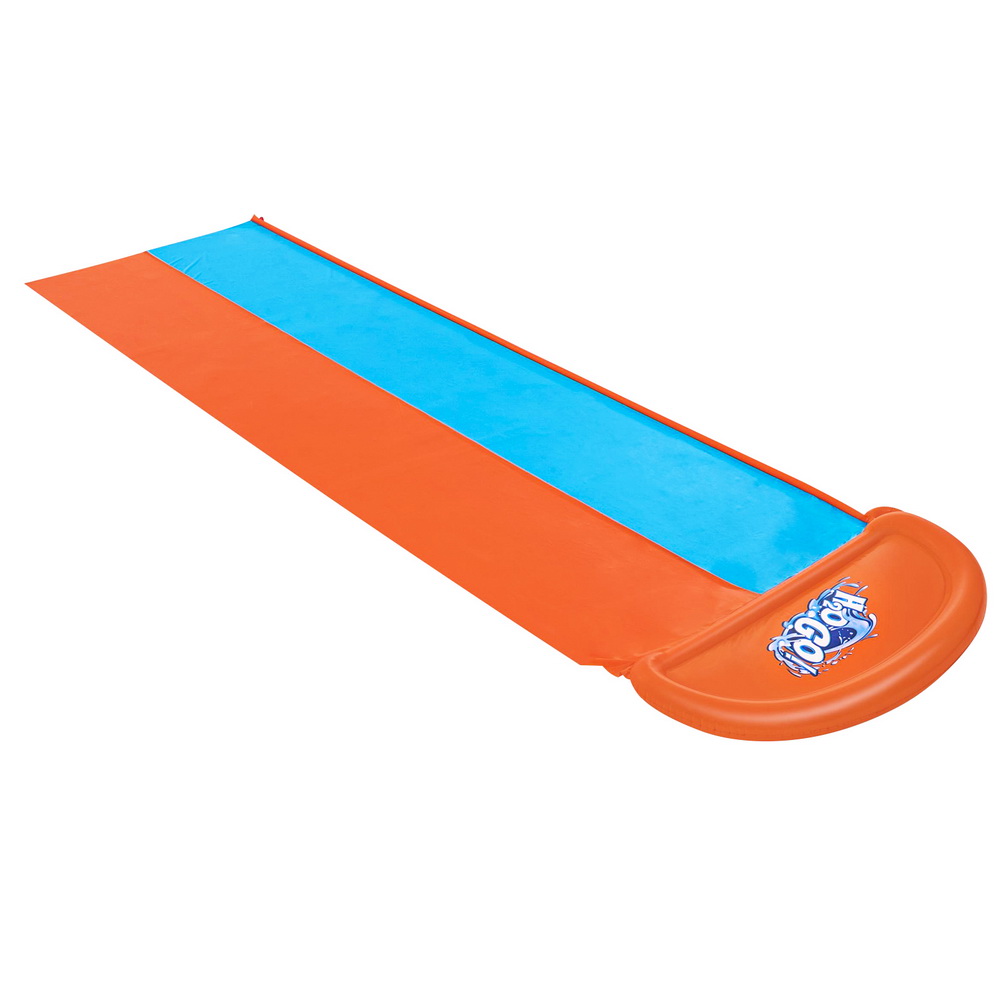 BW-SLIDE-D-52328-21137-00 Bestway Water Slide Kids Slip 488cm Dual Slides Inflatable Splash Pad - Image 1