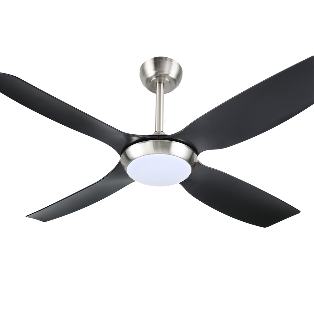 CF-B-52-2049-BKSI-202506271044-00 Devanti 52'' Ceiling Fan DC Motor w/Light w/Remote Black - Image 1