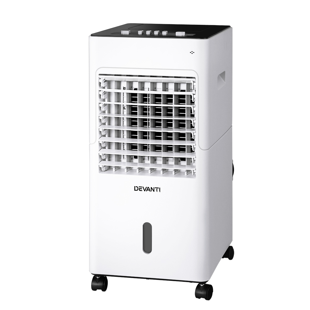 EAC-C-BT-18J-WH-00 Devanti Evaporative Air Cooler Conditioner 6L - Image 1