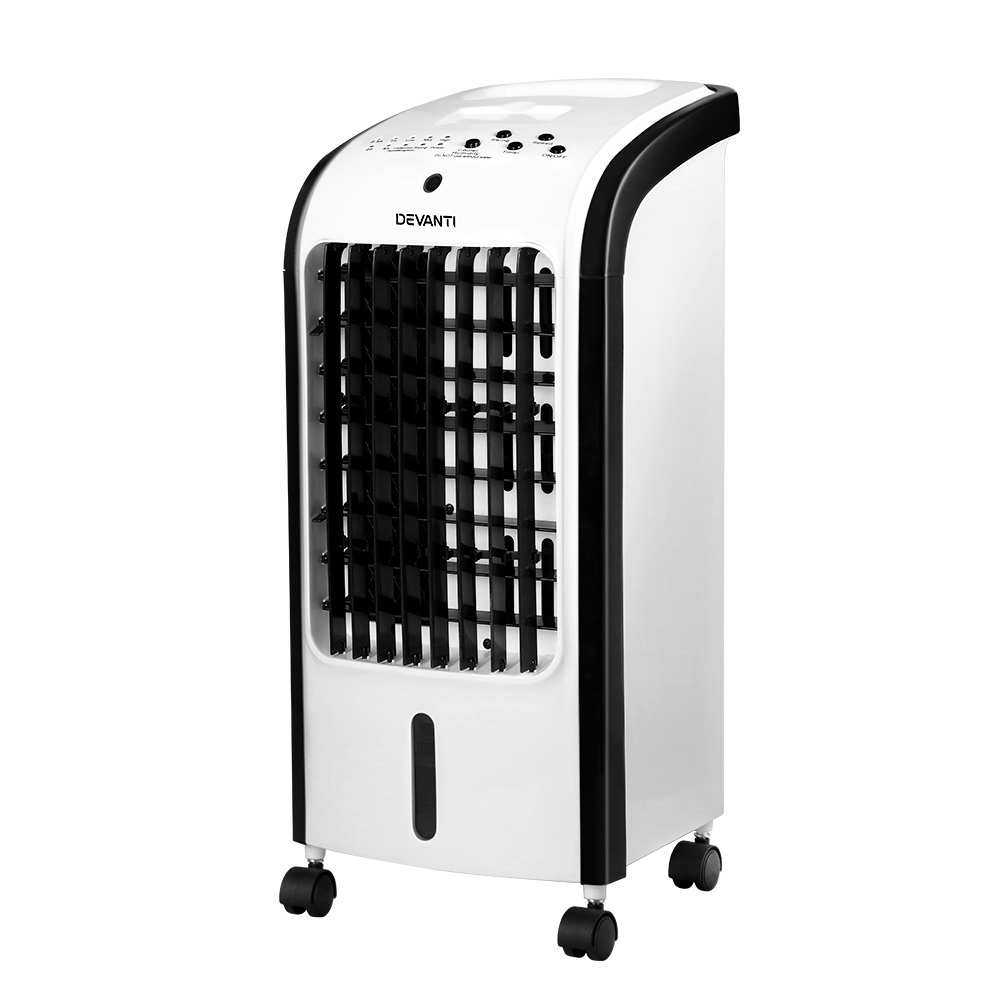 EAC-C-RC-02S-GR-00 Devanti Evaporative Air Cooler Conditioner 4L - Image 1