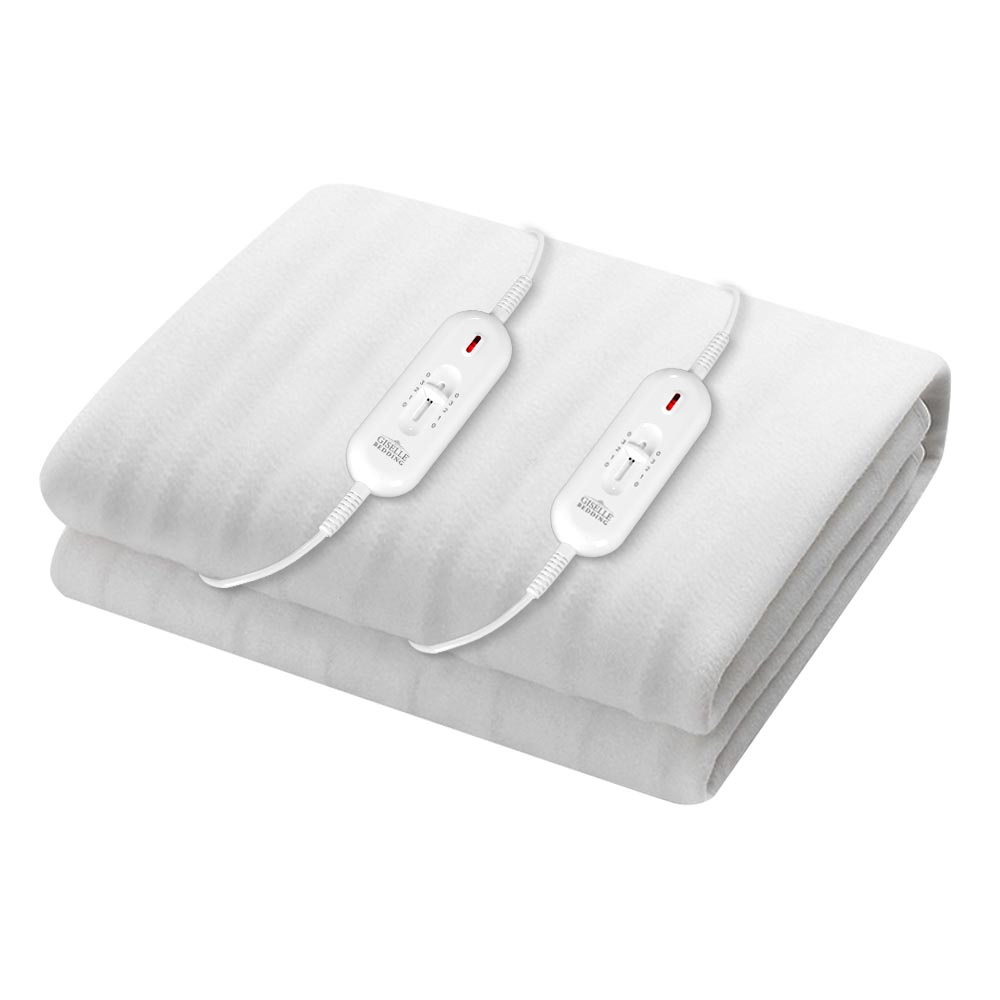 EB-POLY-MC-D-7403-00 Giselle Bedding Double Size Electric Blanket Polyester - Image 1