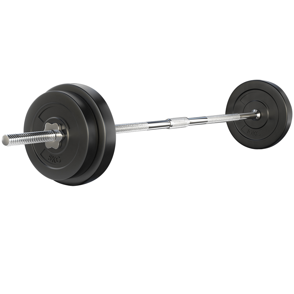 FIT-K-BB-SET-30KG-202505021640-00 Everfit 38kg Barbell Set Weight Plates Bar Lifting Bench 168cm - Image 1