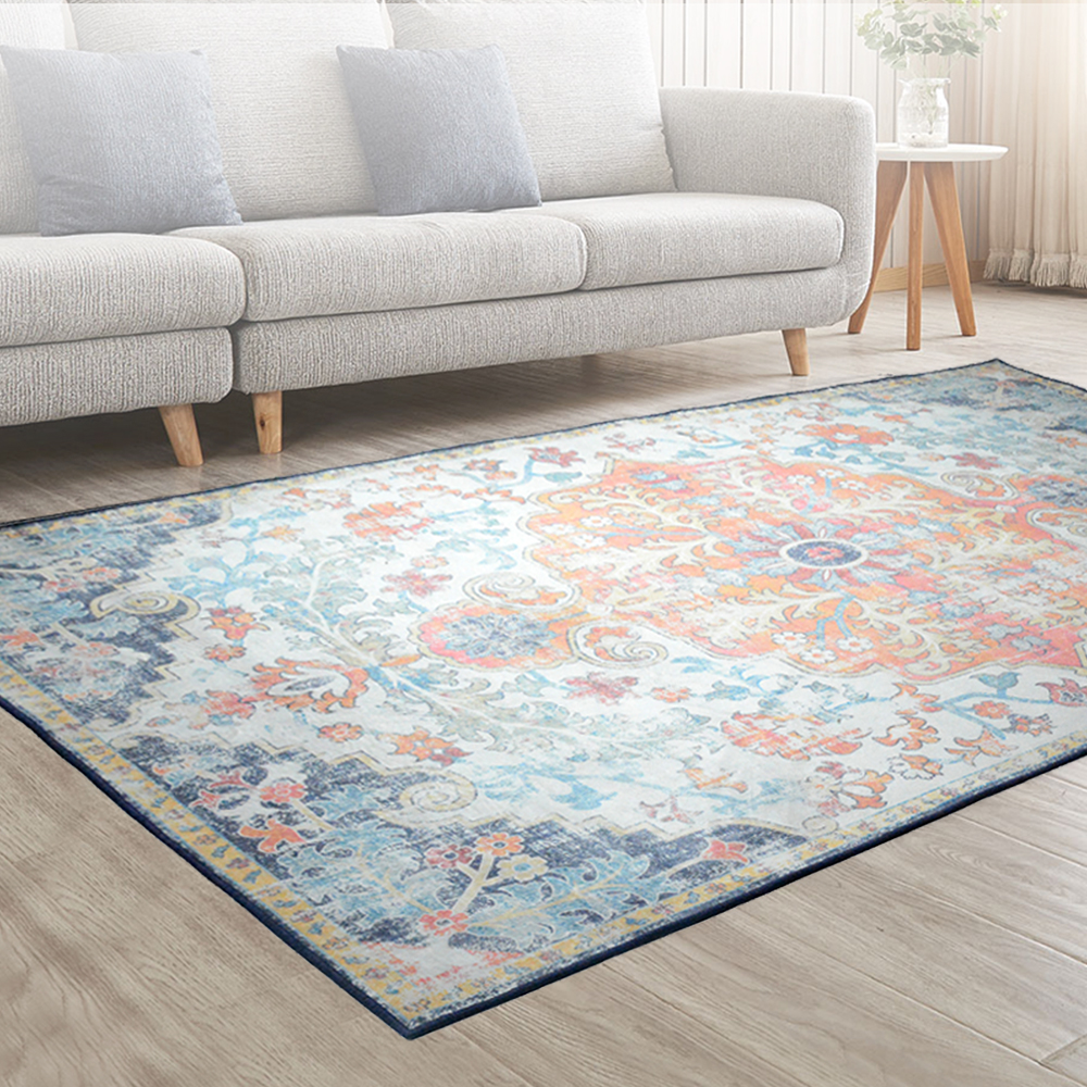 FLR-3200-200X290-OG-202502282044-00 Artiss Rug 200x290cm Area Rug Large Carpet Soft Short Pile Modern Yasmin - Image 1