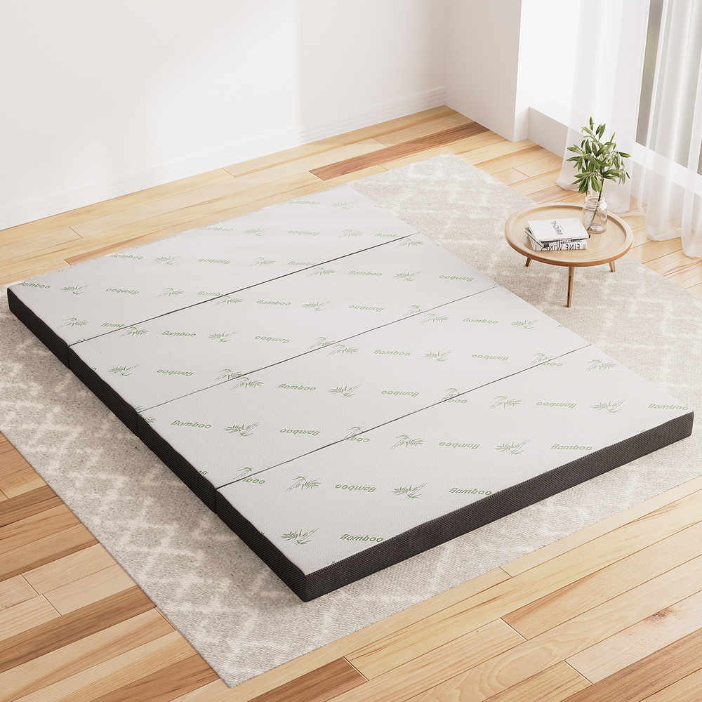 FOAM-MFM-RAFA-BAM-Q-151229-06 Giselle Bedding Foldable Mattress Folding Foam Queen Bamboo - Image 1