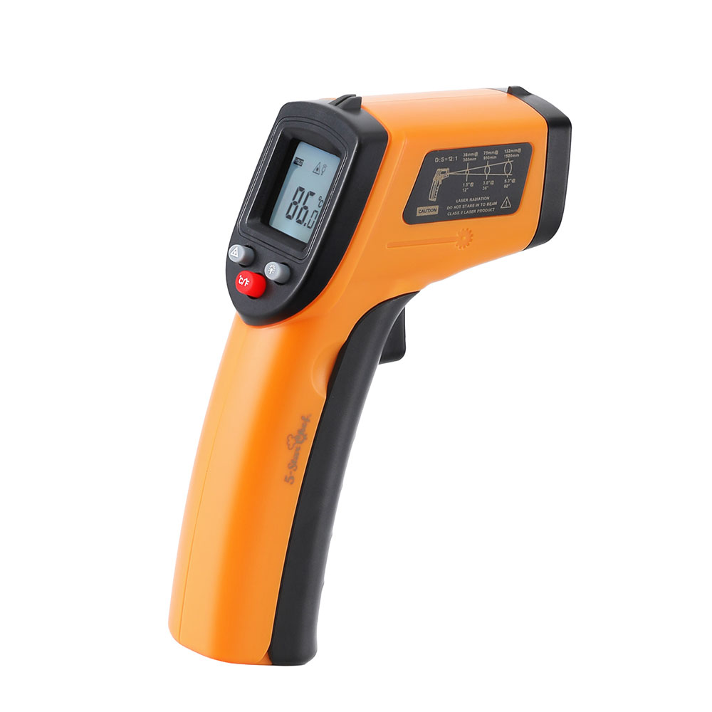 FT-32-OG-195574-00 5-star Chef Laser Infrared Thermometer Food Digital Temperature Gun Smoker Pizza BBQ - Image 1