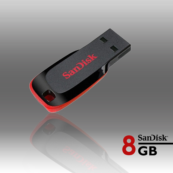 FUSSAN8GBCZ50CB-2-1_13 Sandisk Cruzer Blade CZ50 8GB USB Flash Drive - Image 1