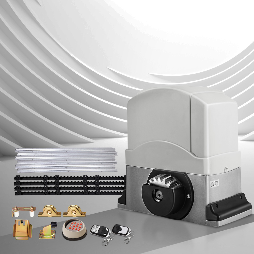 GO-DSR1200-SV-172-RX2-202502281936-00 Electric Sliding Gate Opener 1200KG Keypad 4M - Image 1