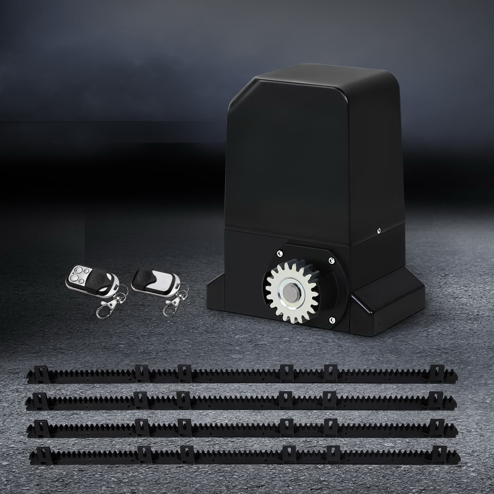 GO-SGO-DSR1000-AC-RAILX2-202502281938-00 Automatic Sliding Gate Opener Kit 4M 1000KG - Image 1