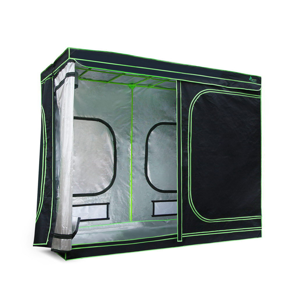 GT-D-280X140X200-00 Green Fingers Grow Tent 280x140x200CM Hydroponics Kit Indoor Plant Room System - Image 1