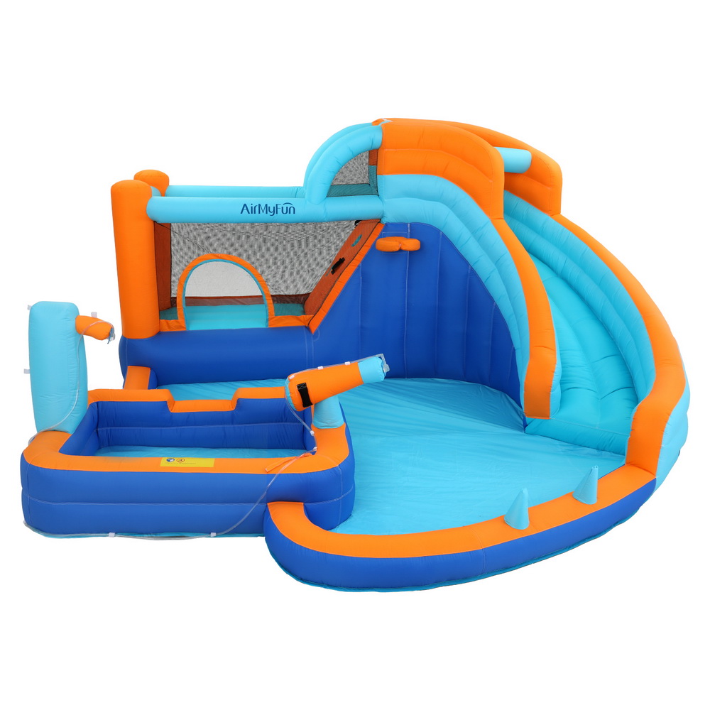 IOT-B-83078-MC-191826-00 AirMyFun Kids Inflatable Pool Water Slide Park Jumping Castle Bounce 382X381CM - Image 1