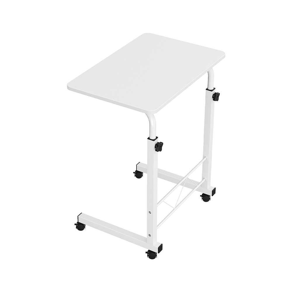LA-DESK-60-WH-12856-00 Artiss Laptop Desk Table Adjustable 60CM White - Image 1