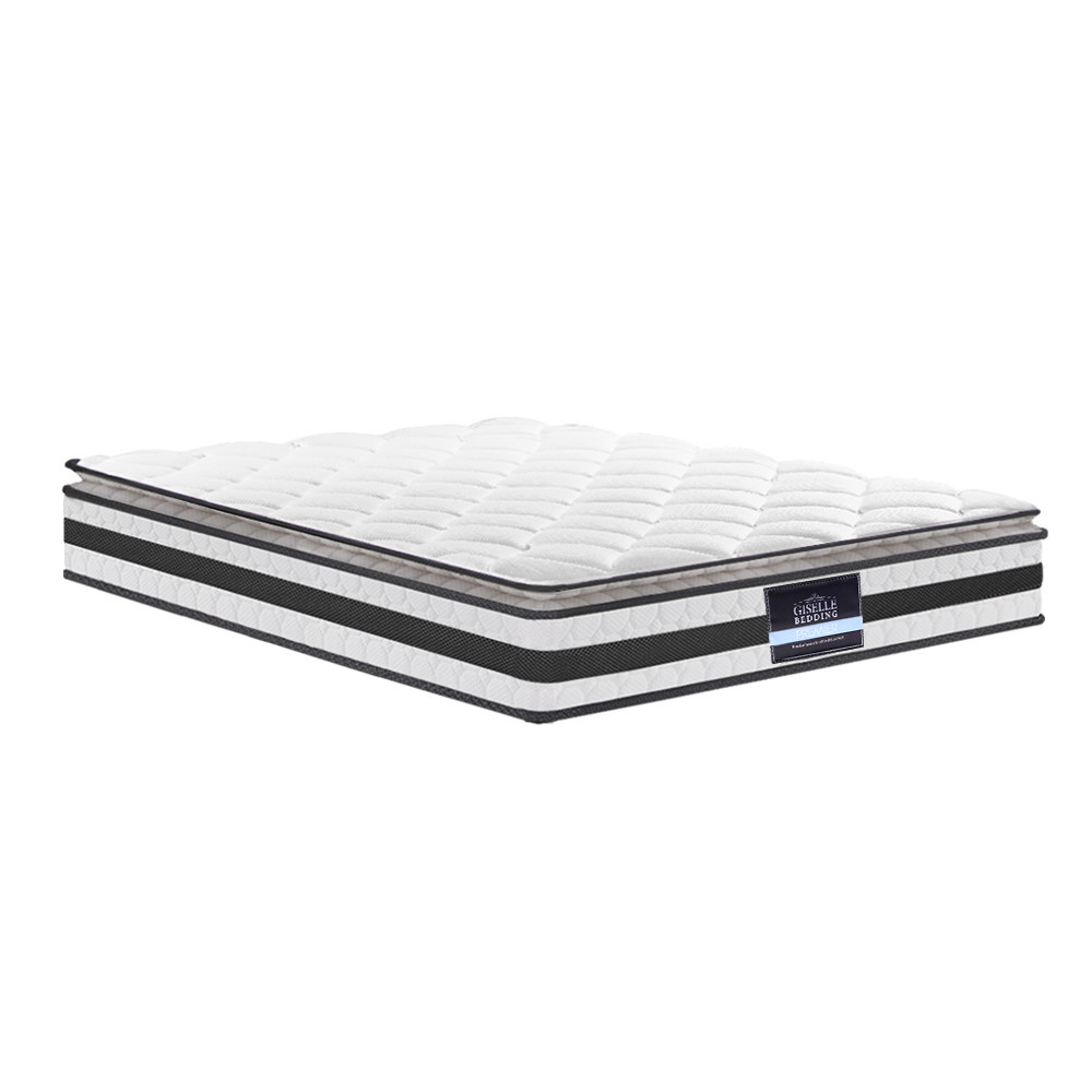 MATTRESS-0754-PT-Q-202502281446-07 Giselle Bedding 21cm Mattress Pillow Top Queen - Image 1