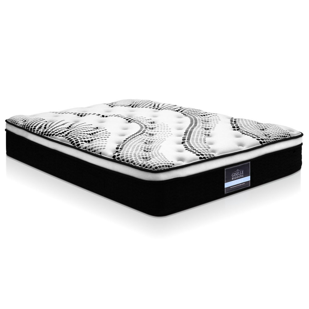 MATTRESS-0907-K-5672-00 Giselle Bedding 32cm Mattress Euro Top King - Image 1
