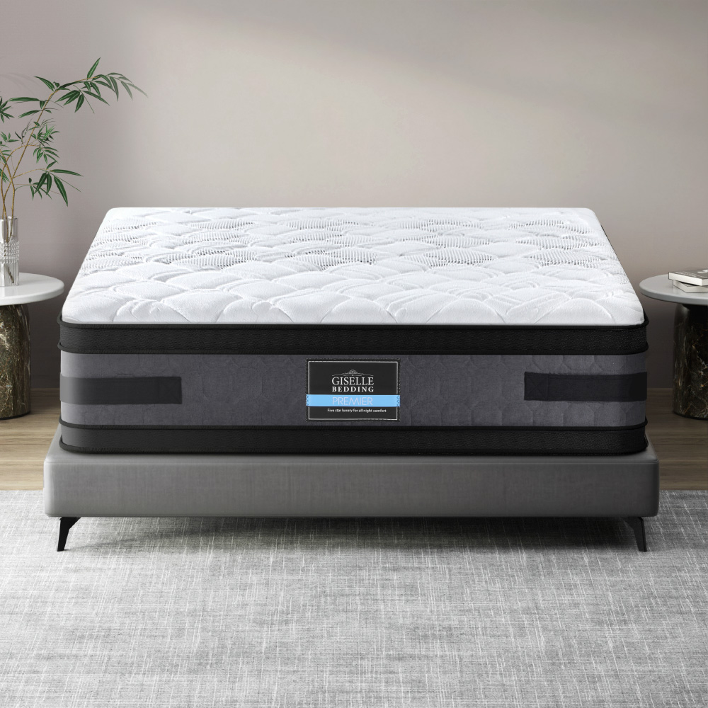 MATTRESS-HOTEL-LUX-K-18632-07 Giselle Bedding 36cm Mattress Cool Gel Memory Foam King - Image 1
