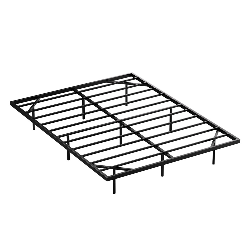 MBED-C-RAY-D-202505131410-00 Artiss Double Bed Frame,Floating Metal Bed Frame with Smart LED Lights - Sturdy Metal Platform Bed Base, Silent Design, Tool-Free Assembly, 300KG Capacity for Home/Hotel/Master Bedroom​ - Image 1