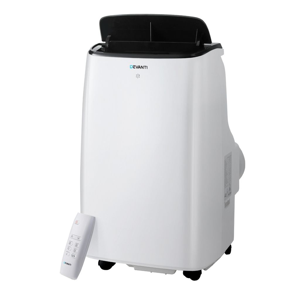 PAC-A-14K-WH-WI-190335-00 Devanti Portable Air Conditioner WiFi 7000BTU - Image 1