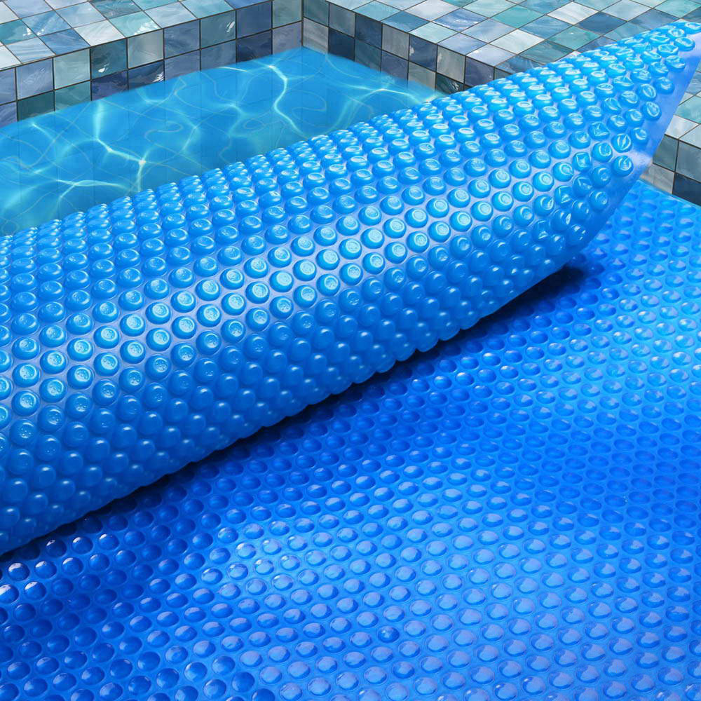 PC-110X48-L-BL-14314-06 Aqua Buddy Pool Cover 500 Micron 11x4.8m Swimming Pool Solar Blanket Blue - Image 1