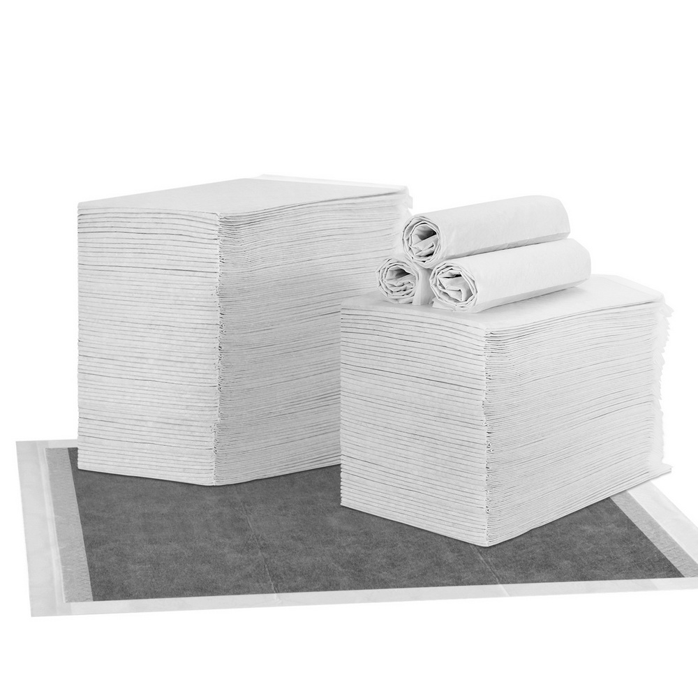 PET-PAD-GR-200-172469-00 i.Pet Pet Training Pads 200pcs 60x60cm Puppy Dog Toilet Pee Indoor Super Absorbent Grey - Image 1
