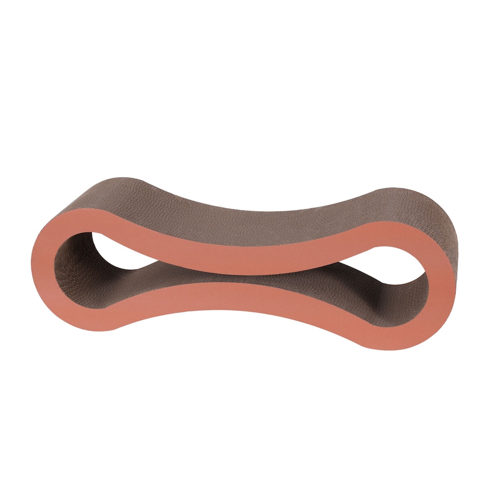 PET-SCRATCH-86-BR-167867-00 i.Pet Cat Scratching Board Scratcher Cardboard Kitten Indoor Climbing Bed Catnip - Image 1