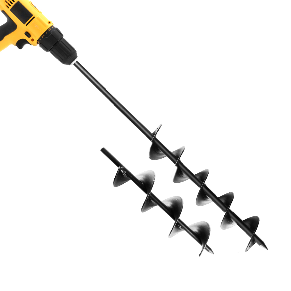 PP-10-75X3600-BK-21565-00 Giantz Power Garden Spiral Auger Hole Digger Earth Drill Bit Φ75x300 & 600mm - Image 1