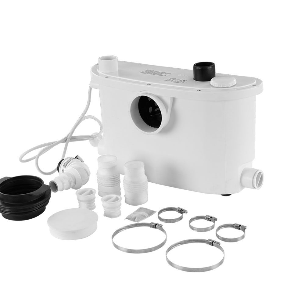 PUMP-MAC-400-WH-202502281956-07 Giantz Macerator Sewerage Pump Waste Water Marine Toilet Disposal Unit Clean - Image 1