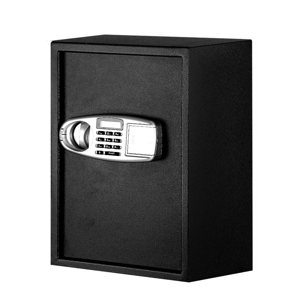 SAF-50BLI-MTL-BK-00 UL-TECH Security Safe Box LCD Display - Image 1