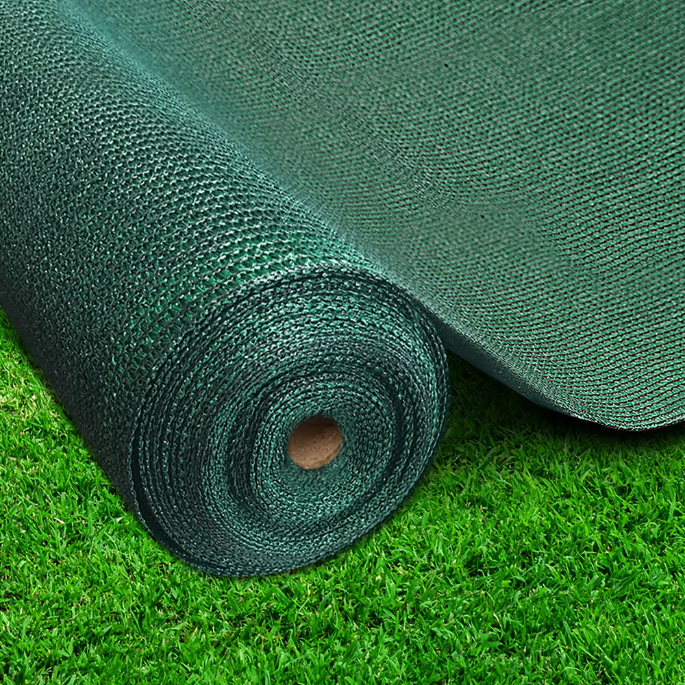 SH-CL-183X500-100-GR-202502281918-00 Instahut 50% Shade Cloth 1.83x50m Shadecloth Sail Heavy Duty Green - Image 1