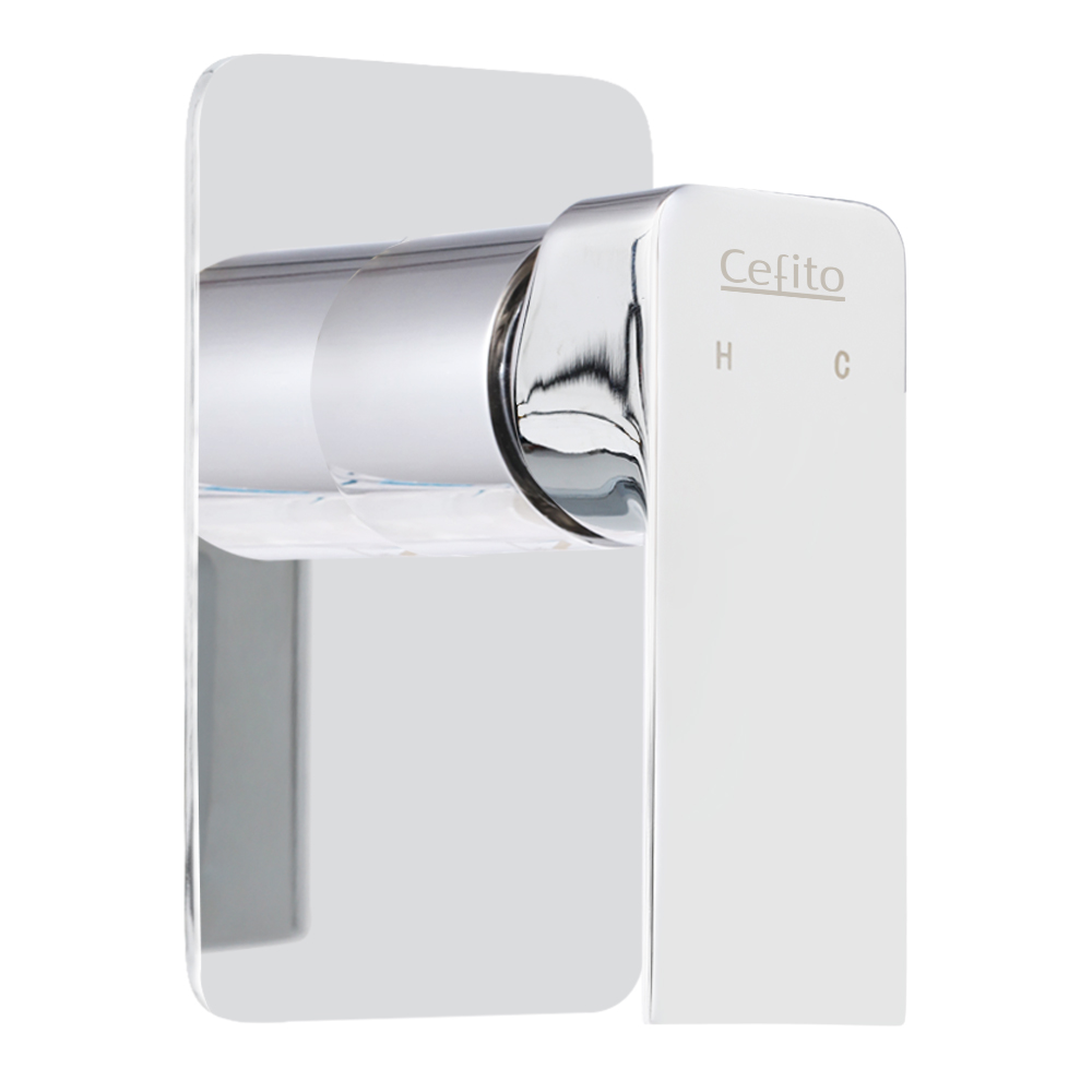 SHOWER-A2-MIXER-SI-16351-00 Cefito Shower Mixer Tap Wall Bath Taps Brass Hot Cold Basin Bathroom Chrome - Image 1