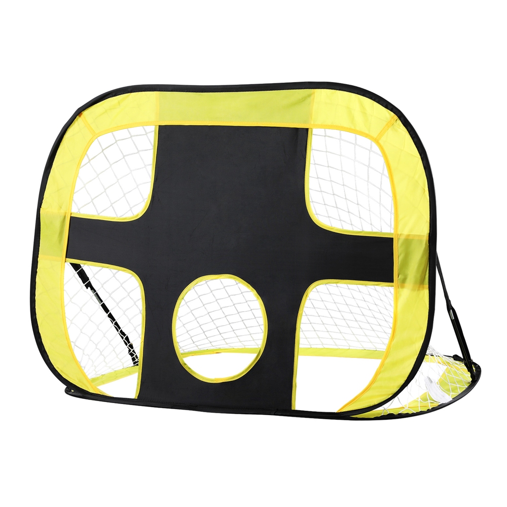 SN-B-PPG-GN-186148-00 Everfit Portable Football Net Soccer Goal Rebound Target Hitter Training - Image 1
