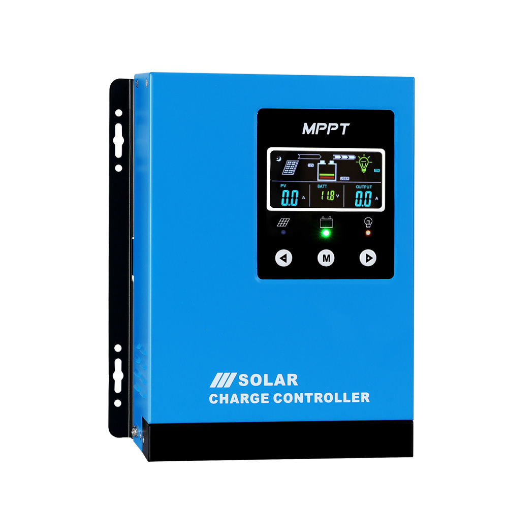 SOLAR-CC4-1248-60A-BU-89799-00 Giantz 60A MPPT Solar Charge Controller Auto 12V/24V/36V/48V Battery Regulator - Image 1
