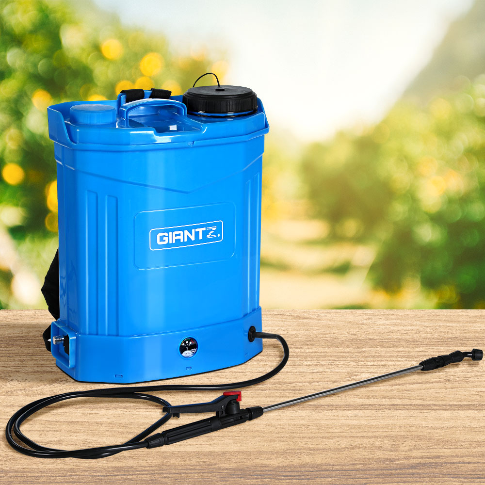 SPRAYER-16L-BACKPACK-BL-139344-06 Giantz Weed Sprayer Electric 16L Knapsack Backpack Pesticide Spray Farm Garden - Image 1