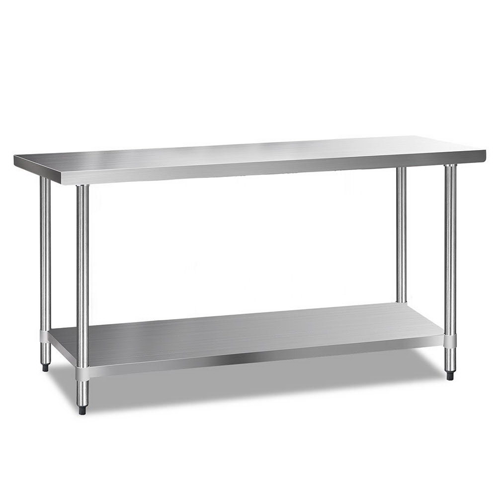 SSKB-430S-72-202502281928-07 Cefito 1829x610mm Stainless Steel Kitchen Bench 430 - Image 1