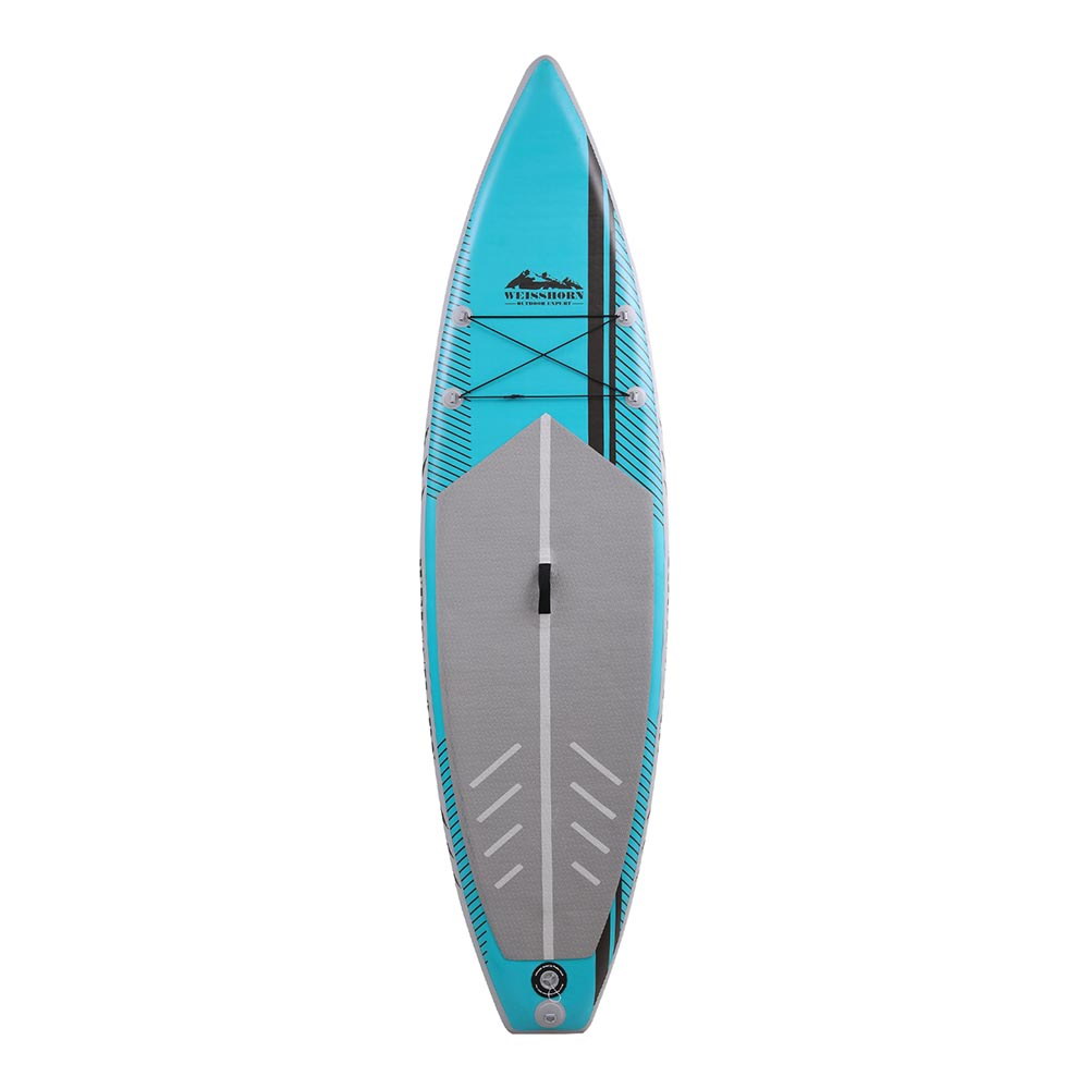 SUP-D-105FT-83-15-GN-197372-00 Weisshorn Stand Up Paddle Board 10.5ft Inflatable SUP Surfboard Paddleboard Kayak Surf Green - Image 1