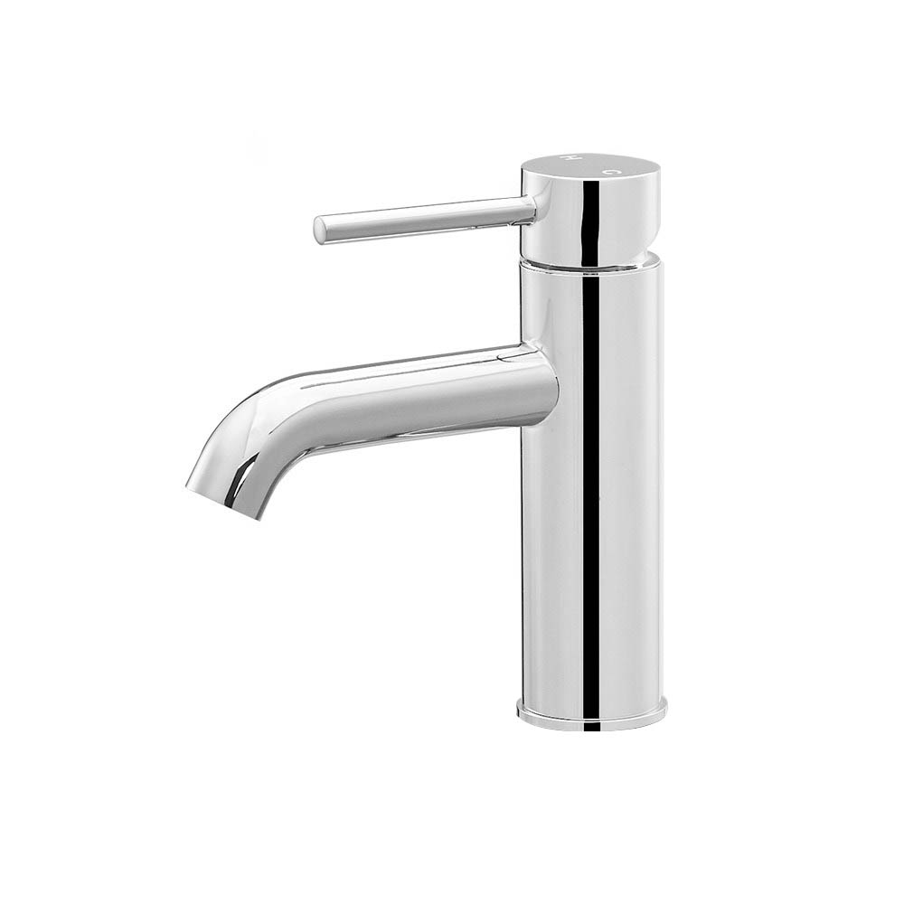 TAP-A-81H13-SI-00 Cefito Bathroom Basin Mixer Tap Round Brass Faucet Vanity Laundry Chrome - Image 1