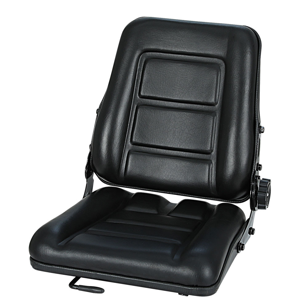TS-FORKLIFT-B164S-BK-00 Giantz Tractor Seat Forklift Excavator Truck Backrest Chair Adjustable Universal - Image 1