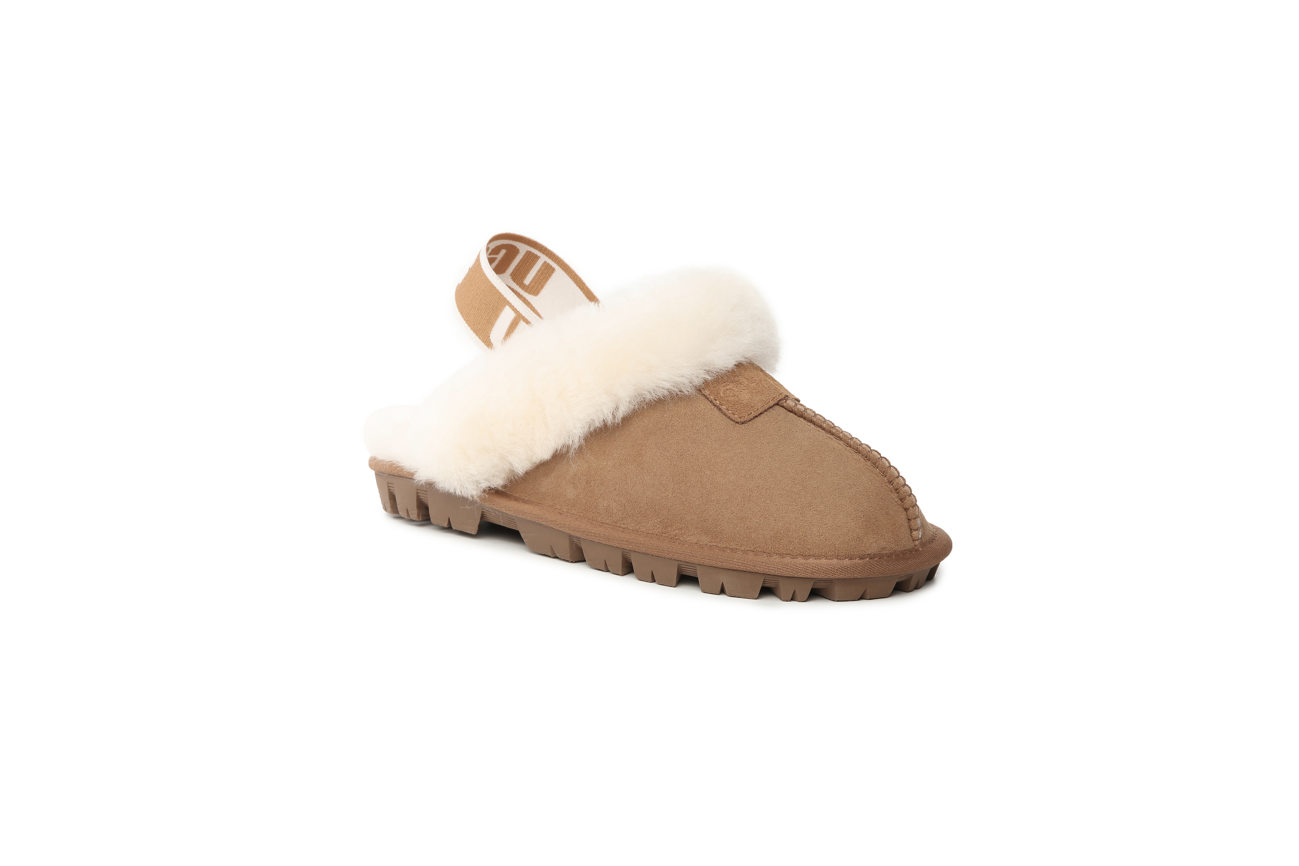 V1021-DK091_CHESTNUT_S-202507030845-00 DKUGG ANSLEY SLIPPER - Size S 35/36 - Chestnut - Image 1