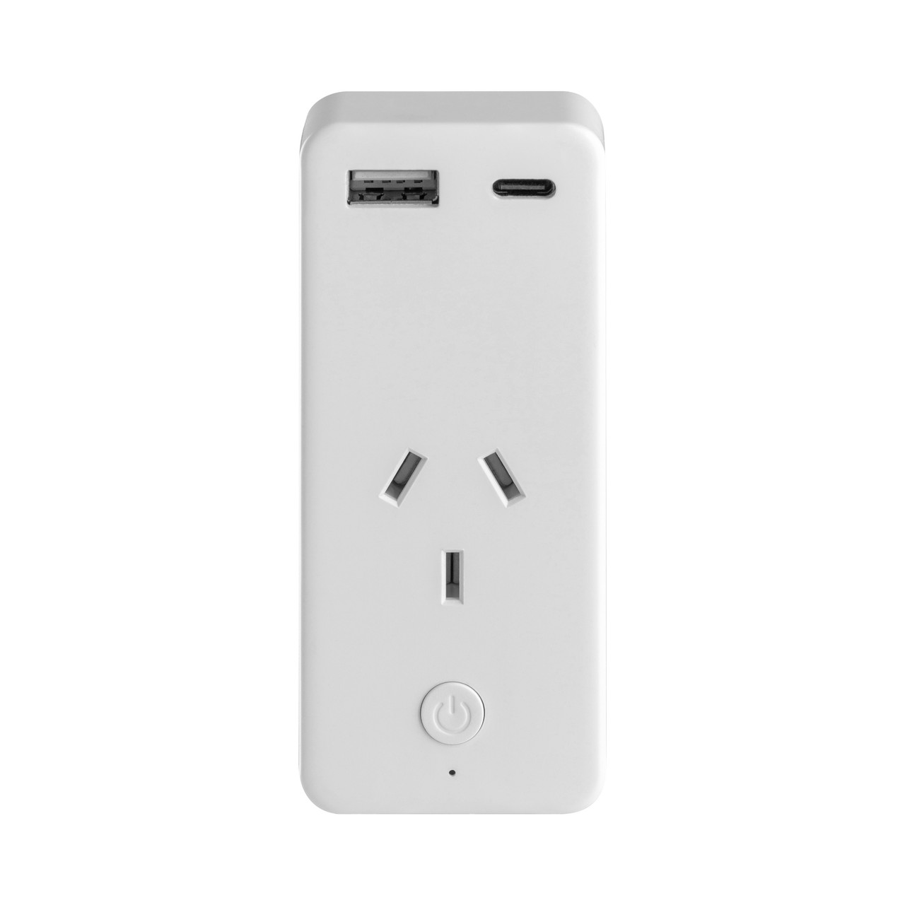V1031-LSH-PLGPM-AC1-202507021045-00 Laser Smart Wi-Fi Plug with Dual USB and Power Monitoring - Image 1