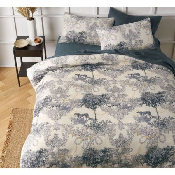 V107-5096127-200731-00 Matteo Printed Microfibre 3 Piece Comforter Set by The Big Sleep Queen - Image 1