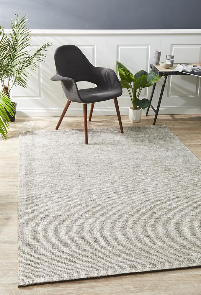 V107-ALU-STONE-225X155-207029-00 Allure Stone Cotton Rayon Rug by Rug Culture - 225X155CM - Image 1