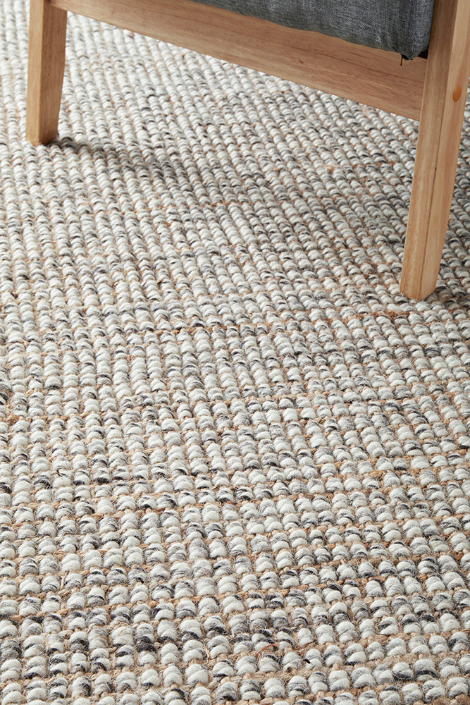 V107-ARA-GREY-300X80-205814-00 Arabella Grey Runner Rug by Rug Culture - 300X80CM - Image 1