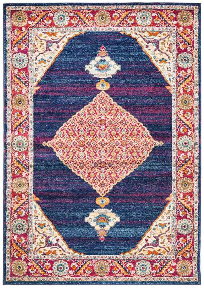 V107-CEN-966-ROYL-330X240-208219-00 Century 966 Royal Blue by Rug Culture - 330 x 240 cm - RECTANGLE - Image 1