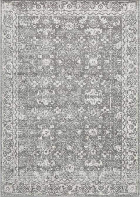 V107-EVO-252-SIL-290X200-208096-00 Evoke 252 Silver by Rug Culture -290X200CM - RECTANGLE - Image 1