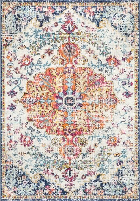 V107-EVO-254-WHI-400X300-208207-00 Evoke 254 White by Rug Culture -400X300CM - RECTANGLE - Image 1